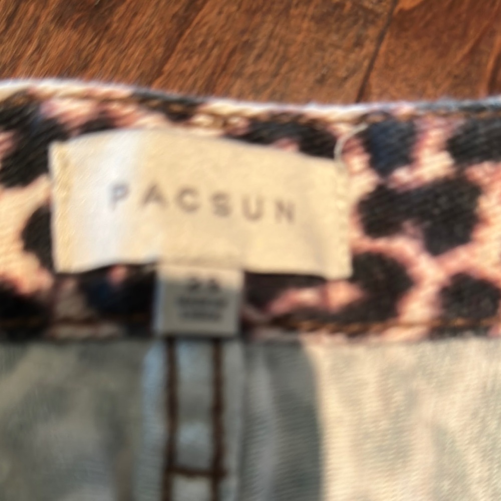 PacSun Brown Black Mini Pencil Skirt Night Out - Picture 2 of 2